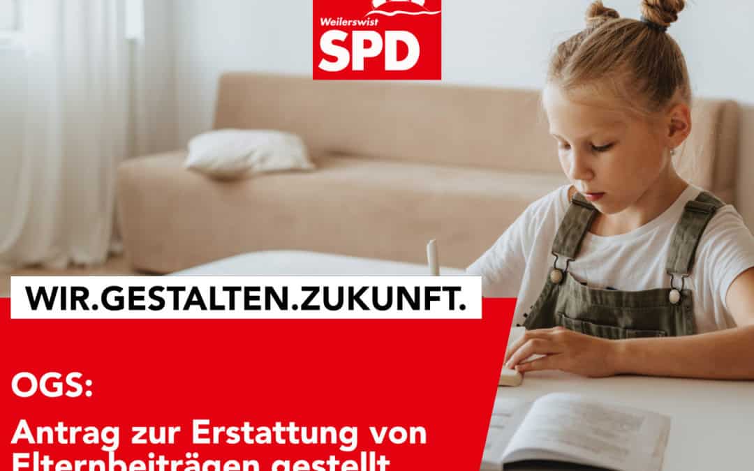 SPD beantragt Erstattung von OGS-Elternbeiträgen während pandemischer Lage – Schwarz-gelbe Landesregierung muss sich endlich bewegen!